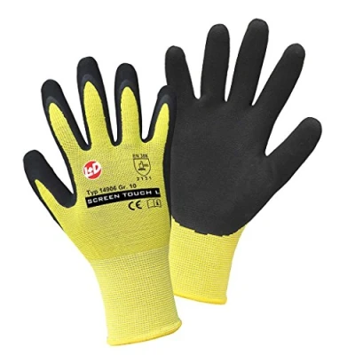Image de GRIFFY Gants en maille fine SCREEN TOUCH L+D 14906 7 Nylon avec revêtement latex Taille