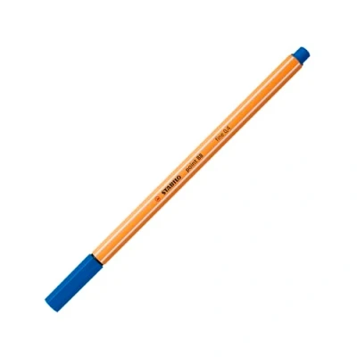 Image de Stylo feutre pointe fine STABILO point 88 Lot x 10 stylos feutres Bleu (88/41)