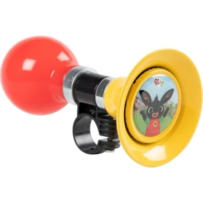 Image de Cycle Trompette vélo Bing Mixte Enfant, Rouge Jaune Noir, Taille Unique