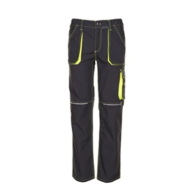 Image de Planam 6220046 Pantalon Taille 46 Anthracite/Jaune