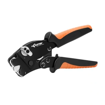 Image de KF CPTEC Pince a Sertir pour Cosse Electrique 0,08 16 mm² à Embouts Câblage Auto réglable Pinces de Sertissage Cliquet
