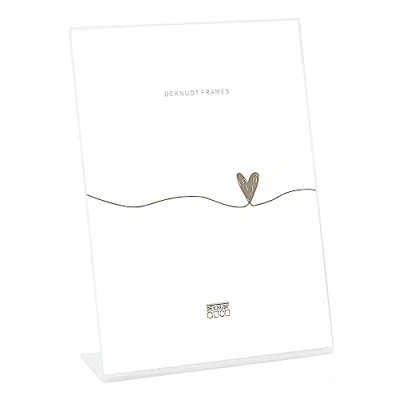 Image de Deknudt Frames S58RL1V Cadre Photo sur Pied Vertical Résine Transparent 20 x 30 cm