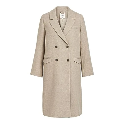 Image de Object Objblaza L/S NOOS Manteau classique, Femme, Taille: 38, Humus
