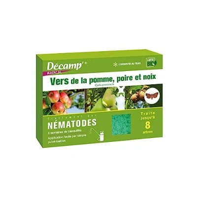 Image de Décamp Nématodes Contre les carpocapses vers de la pomme, poire et noix 30 millions