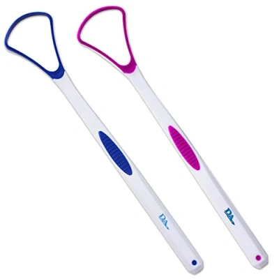 Image de Gratte langue Tête de nettoyage délicate en silicone (2)