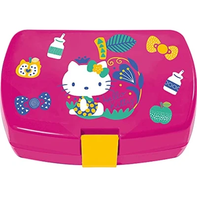 Image de FUN HOUSE HELLO KITTY BOITE GOUTER H.6,5 X L.17 P.13,5 CM POUR ENFANT