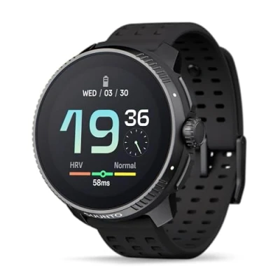 Image de SUUNTO Race Montre de Sport Homme Femme, Tracker d&#039;Activités GPS Running, Bi Band GNSS, Carte Hors Ligne, Écran Tactile AMOLED, Smartwatch Cardiofréquencemètre Podomètre Altimètre, Autonomie 26 Jours