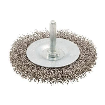 Image de Silverline 525076 Roue à fils en acier/inox 100 mm