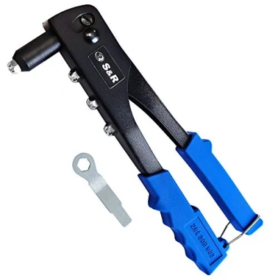 Image de S&amp;R Pince à riveter (2,4 5,0mm) pour rivets aveugles aluminium et acier,en acier durable robuste