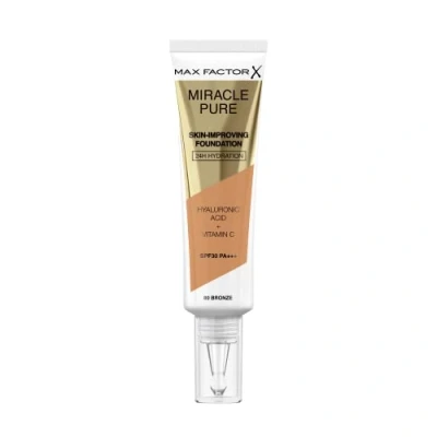 Image de MAX Factor Miracle PURE Foundation Fond de teint, Femme, Taille: 30 ml, Bronze
