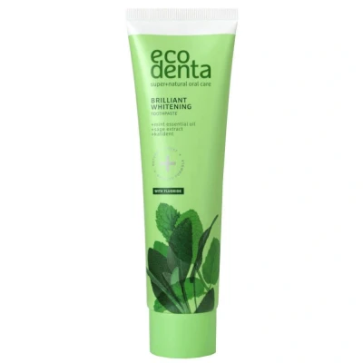 Image de ecodenta Brilliant Whitening Dentifrice Menthe