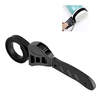 Image de Hztyyier 500mm Universel Filtre À Huile CléSpanner Réglable Clef à Molette en Caoutchouc, Clé Sangle Desserrage Other Garden Tools