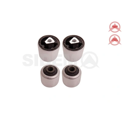 Image de SIDEM 821687 KIT Silent Bloc De Triangle Essieu avant Support métal caoutchouc barre oscillant transversal BMW: 5 Berline, 3 Cabriolet, Touring