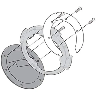 Image de Givi BF23 Fixation du Réservoir, TU EU