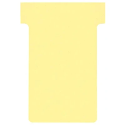 Image de Franken TK104 Lot de 100 cartes T Jaune Taille 1 27 mm