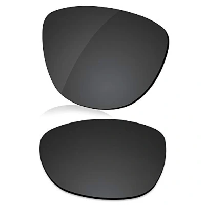 Image de LenzReborn Verres polarisés de rechange pour lunettes soleil Oakley Frogskins OO9013 Noir foncé Polarisées, polarisé, Taille unique