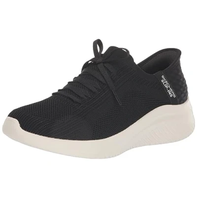 Image de Skechers Baskets Hands Free Ultra Flex 3.0 Brilliant Path pour Femme, Noir, 38.5 EU Large