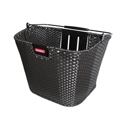Image de KlickFix Farradtasche Structura Korb Schwarz Klickfish Mixte, Noir, 25 x 34 27 cm