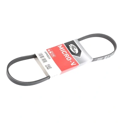 Image de GATES Micro V 4PK823 Courroie Poly 823 4 Polyester, EPDM (éthylène propylène diène caoutchouc) HONDA: CR 1, CIVIC 6 Fastback, Coupe