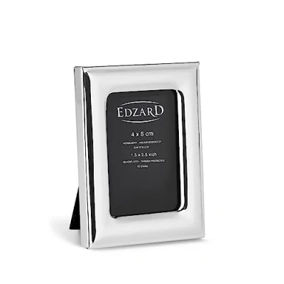 Image de EDZARD Cadre photo Adria pour 4 x 6 cm, argenté noble, résistant à la ternissure