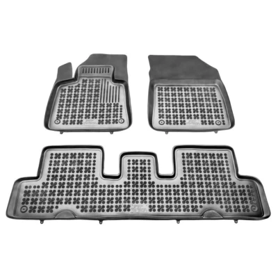Image de REZAW PLAST 201227 Ensemble de tapis sol Caoutchouc avant et arrière noir CITROËN: C4 Picasso 2
