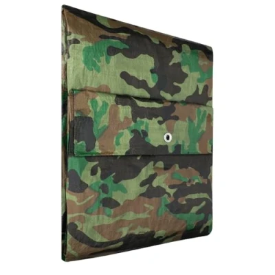 Image de KOTARBAU® Bâche Camouflage 3 x 6 m 80 g/m2 imperméable à l&#039;eau Bache Militaire