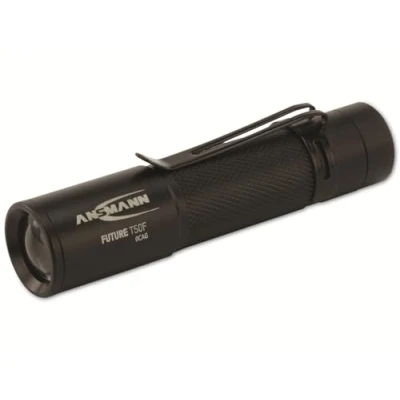 Image de ANSMANN Lampe de poche Future T50F (1 pce) Mini torche à la LED TOSHIBA d&#039;une puissance 60 Lumens pour une distance d&#039;éclairage 75 m max.