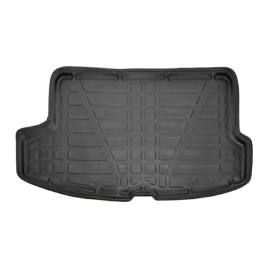 Image de Tapis de Coffre sur Mesure pour Juke F15 Depuis 2010 2018, Noir, Antidérapant, Bord Haut, Toutes Saisons, Adapté Animaux Compagnie