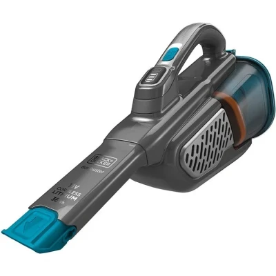 Image de BLACK+DECKER Aspirateur de Table à Main sans Fil, 36W, Technologie cyclonique, 500 ML, 18V, BHHV520BF QW Bleu/Argent/Titanium
