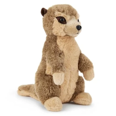 Image de Zappi Co Matthew Le Jouet en Peluche Suricate (24cm) Sentinelle Doux, Moelleux, 100% Recyclé Curieux Compagnon du Désert