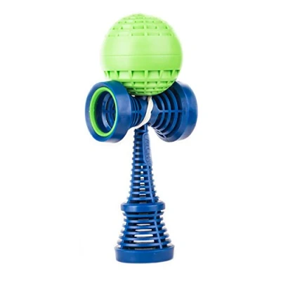 Image de YoYo Factory Catchy AIR Kendama Bleu (Jouet Traditionnel Japonais, du Débutant Au Professionnel, Design Unique)