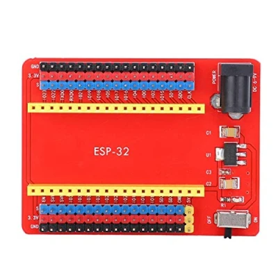 Image de Carte de Développement ESP32 IO ESP WROOM 32 Module D&#039;extension PCB Débogage Programmation Apprentissage pour Ingénieurs Techniciens