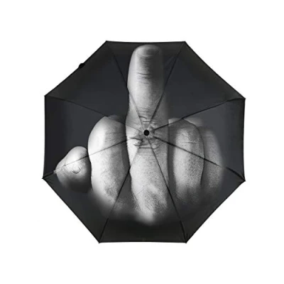 Image de ds. distinctive style Parapluie de doigt du milieu pliant drôle Cadeaux créatif