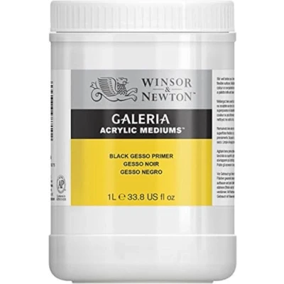 Image de Winsor &amp; Newton Additif Galeria Gesso Noir 1L