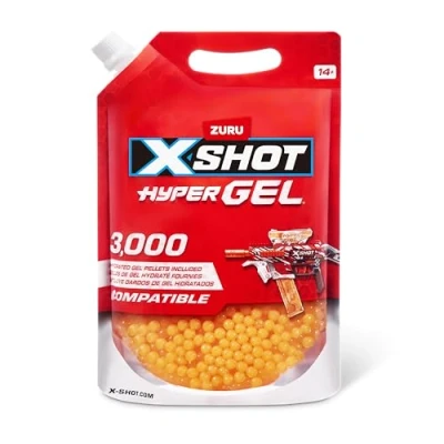 Image de Recharge de 3 000 Billes XSHOT Hyper Gel par ZURU