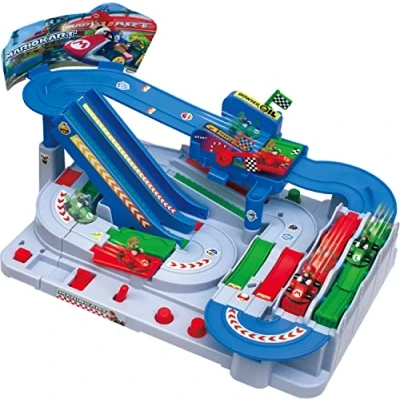 Image de EPOCH Games Mario Kart Racing Deluxe, 7390, Multicolore ancien packaging