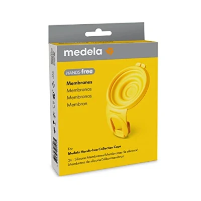 Image de Medela Membrane mains libres, 2 membranes en silicone, accessoires de pompe libres