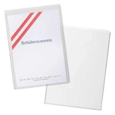 Image de Durable 213419 Etui Souple de Protection pour Document Format A7 74 x 105 mm Sachet 10
