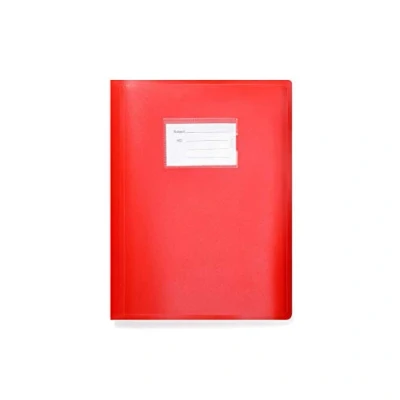 Image de ARPAN Porte vues A4 104 pochettes 208 côtés Couverture souple Rouge DB10RD OR 30 x 2 23 cm