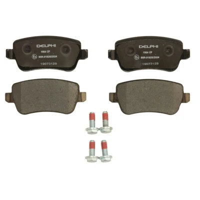Image de DELPHI LP1964 Jeu de plaquettes frein non préparé pour indicateur d&#039;usure avec tôle anti bruit accessoires FIAT: Croma II Break