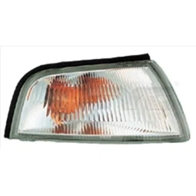 Image de TYC 18 3296 05 2 Clignotant blanc avant gauche avec porte lampe MITSUBISHI: Lancer 6 Limousine