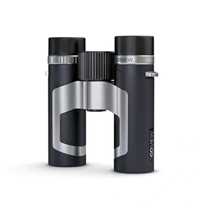 Image de GoView ZOOMR 8x26 Jumelles légères et compactes (Zoom 8X, boîtier en magnésium, Adaptateur Smartphone Accessoires Inclus) Phantom Noir