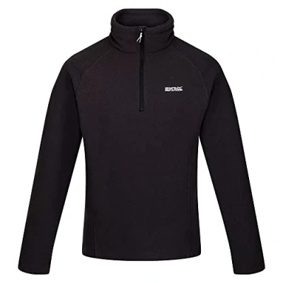 Image de Regatta Polaire technique Extol Stretch Kenger Alvéolée avec Ouverture par 1/2 Zip Fleece, Noir, Small