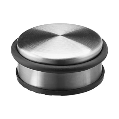 Image de Relaxdays 10010081 Butoir de porte/Arrêt porte 1,2 kg plat en Argent