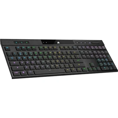 Image de Corsair K100 RGB AIR Wireless Ultra Thin Mechanical Gaming Keyboard, Cherry ULP Tactile Schwarz, D
