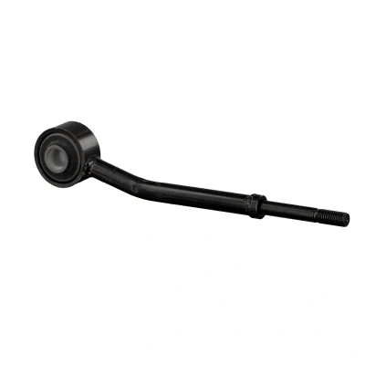 Image de FEBI BILSTEIN 41676 Biellette de barre stabilisatrice Essieu avant gauche 220 M10 x 1,25 avec support en caoutchouc Acier noir