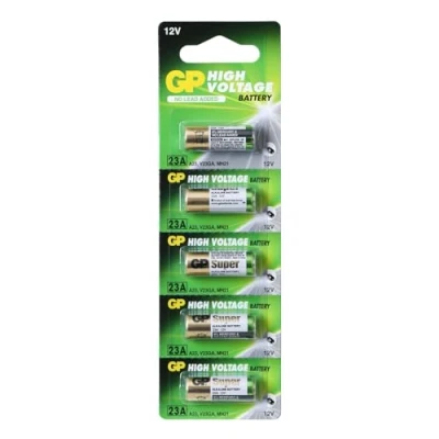 Image de Dpower Lot de 5 Piles Alcalines 12 V 23 A, GP AE A MN21 A23 V23GA VR22