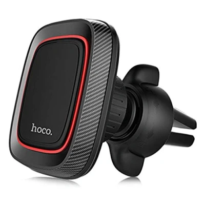 Image de Support de voiture Lotto (CA23)Poignée magnétique pour grille d&#039;aération Hoco Noir