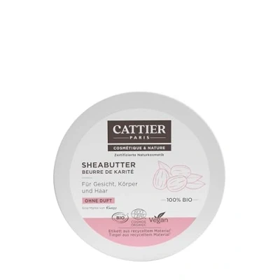 Image de Cattier Beurre de karité Vegan BIO Le pot 100g