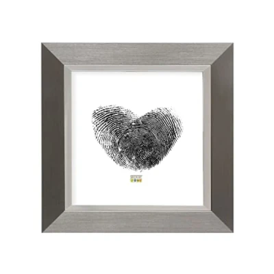 Image de Deknudt Frames S41ND1 Cadre Photo avec Filet Résine Argent 50 x cm